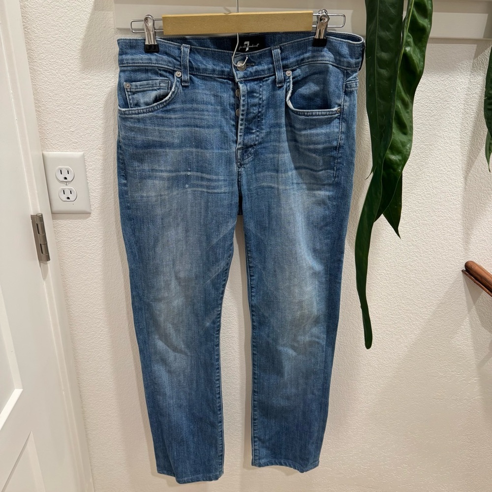 Seven for all mankind skinny jeans size 31